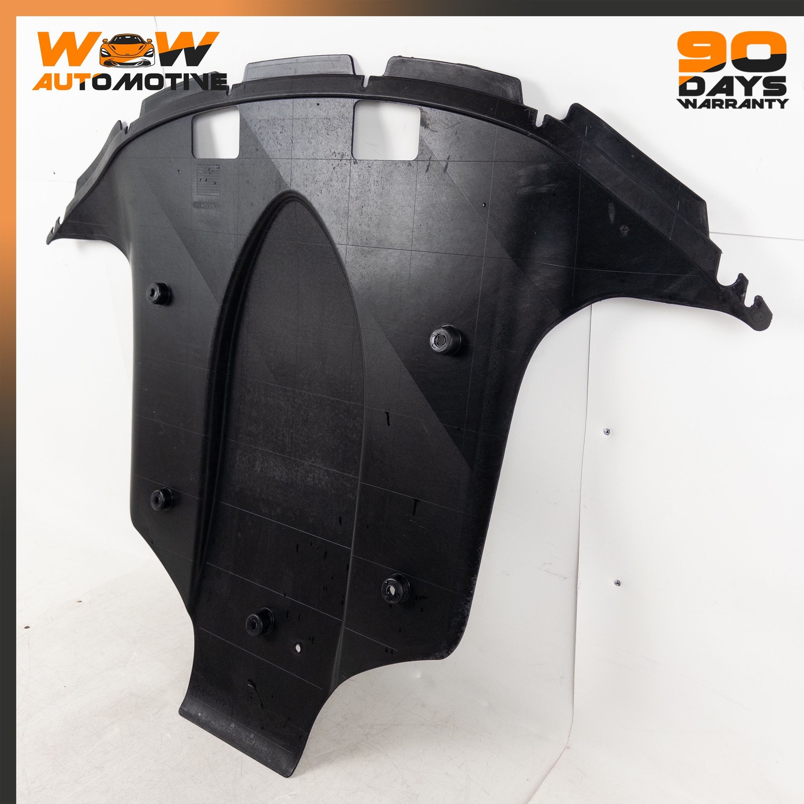 04-10 BENTLEY CONTINENTAL GT UNDERBODY SPLASH SHIELD GUARD COVER BLACK OEM