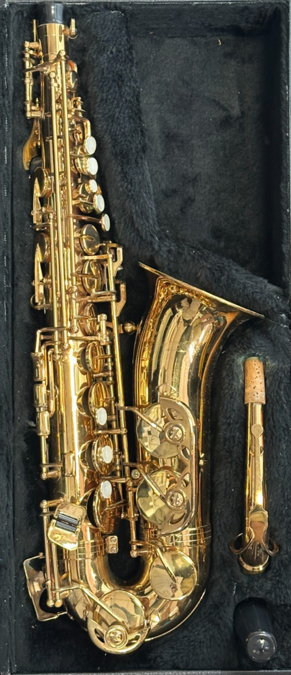BELMONTE Gold Alto Sax w/ Case