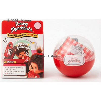AMUSE Quick Make up Mini Gacha SET Random MONCHHICHI Edition K-Beauty