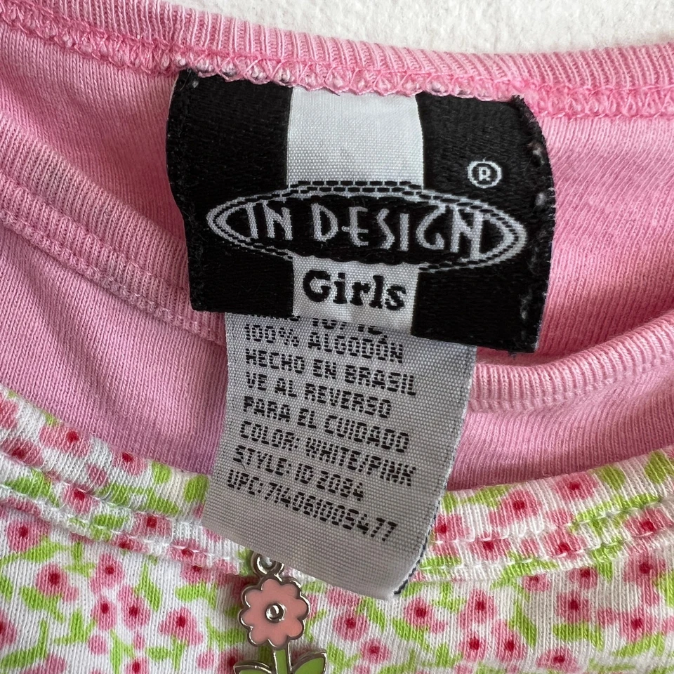 Vintage Y2K Tank Top Bundle Lot Girls 10/12 Retro 2000s Coquette Fairycore - Image 3 of 4