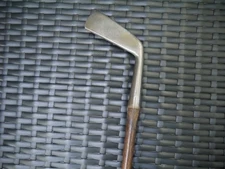 Antique Vintage Wood Shaft BGI #104 Smooth Face Cleek
