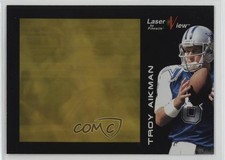 1996 Pinnacle Laser View Gold Troy Aikman #2 HOF 0q3