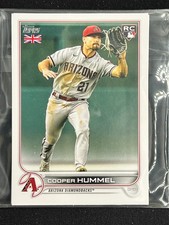 2022 Topps UK Edition Arizona Diamondbacks Complete Base Team Set 4 Cards