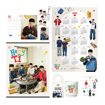 AUTHENTIC] 2026 HAPPY T1 MERCHANDISE FAKER DORAN KERIA PEYZ ONER