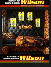 Wilson 305752 Flat Mount • 4 Pieces • Antenna Mount • New In Retail Packaging 