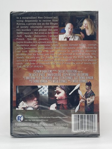NEW SEALED THE JACK OF SPADES DVD JENNIFER COOLIDGE JOSEPH MEISSNER WIDESCREEN - Picture 2 of 2