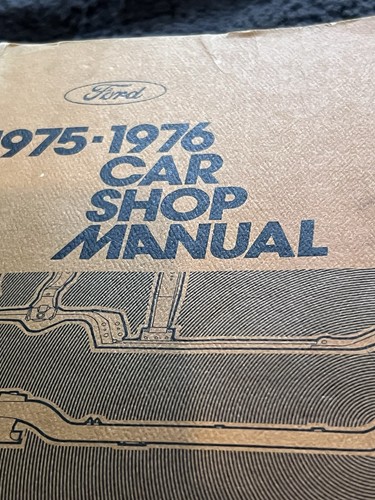 FORD 1975-1976 Car Shop Manual Volumes #1-#5 Complete set  - Bild 2 von 9
