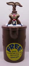 1992 Nestle Quik Bunny Chocolate Milk Maker Pitcher Vintage