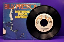 BILLY PRESTON  Nothing From Nothing  45 RPM w/PS  A&M 1544  NM/UNPLAYED