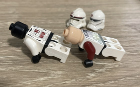 Lego Star Wars: BARC Clone Troopers Lot Of 2 Sw0130 & Sw0524 75037