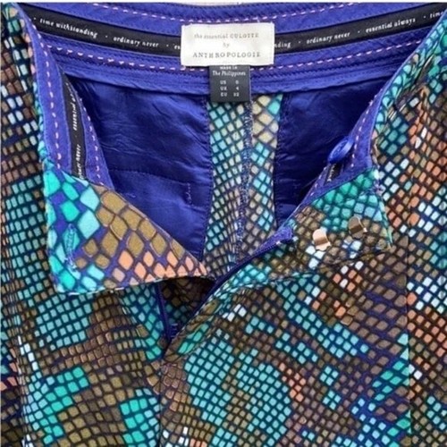 Anthropologie Essential Culotte Hose Damen 0 Mehrfarbig Loose Fit - Bild 2 von 10