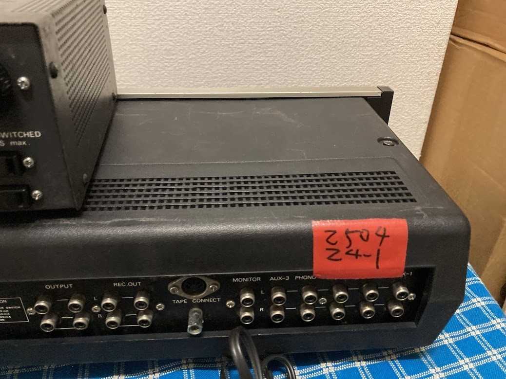 LUXKIT A3300 Tube Preamp A33 Power Supply Serviced Tested Working