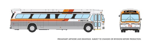 Autobús Rapido Trains 753133 HO SEMTA Deluxe New Look #1560 | Zustand: New