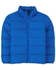 The Children's Place Boys' Medium Weight Puffer Jacket, Wind, Water-Resistant...