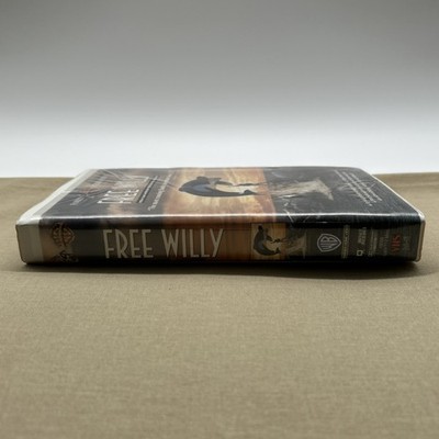 Free Willy (1) (VHS 1993) Orca Killer Whale Adventure Jason James