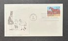 1985 US FDC #2155 Horses:Quarterhorse G. Alexander Cachet