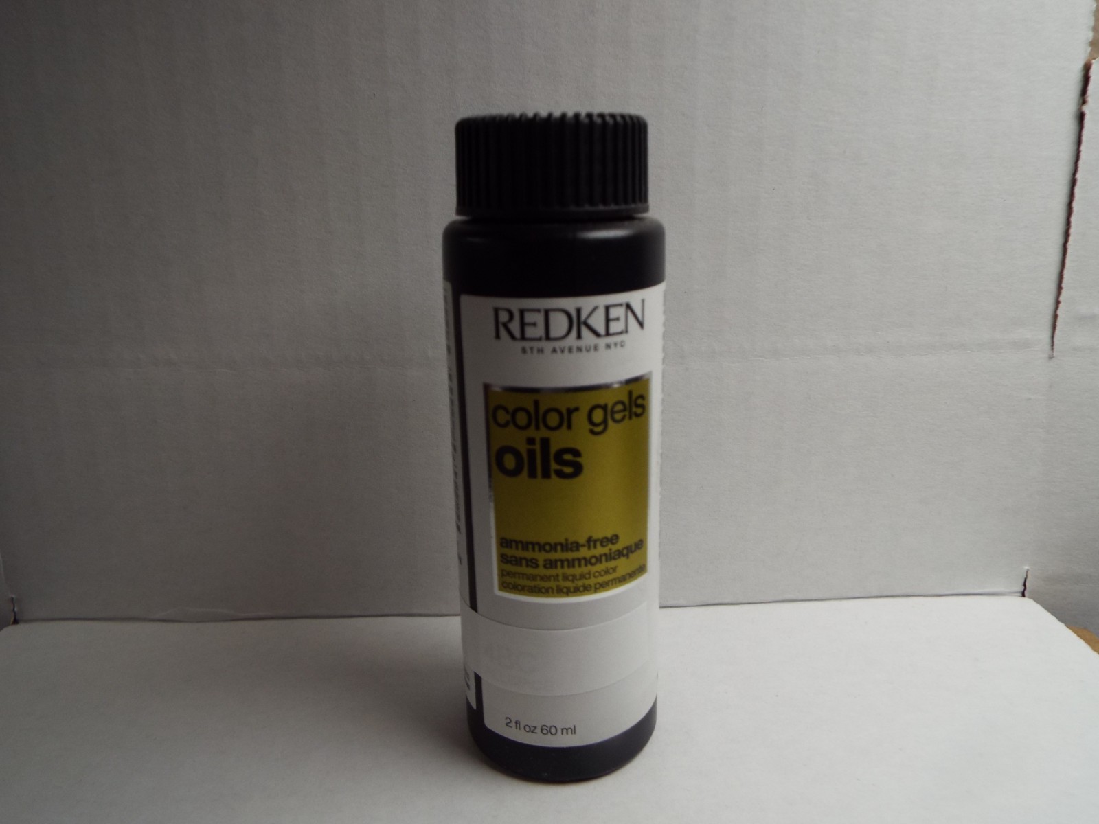 Gels Oils Ammonia Free Permanent Hair Color 2oz