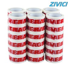Fragile Printed Packing Tape 36 Rolls 2in 2 Mil 110 Yard Shipping Packaging Tape