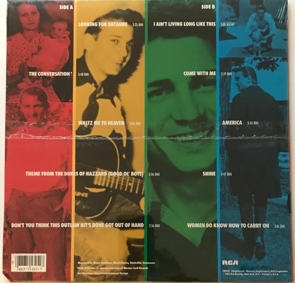 Waylon's Greatest Hits Vol. 2  Original 1984 Rca  Records  Sealed  Rare - Image 2 of 2