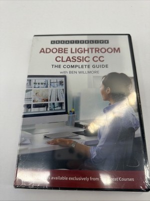 Adobe Lightroom Classic CC The Complete Guide 6 DVD Set Great Courses NEW SEALED