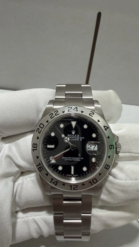 Rolex Explorer II 40mm 16570 w/ Papers - Image 2 of 4