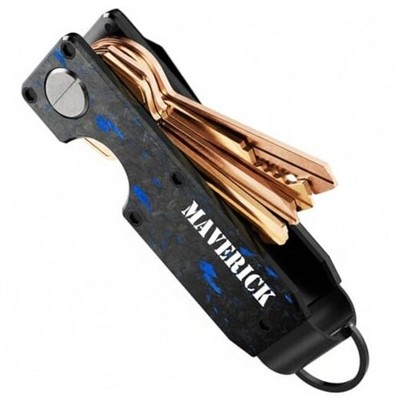 The Maverick Series Tough Smart Minimalist Innovative Compact Forge Carbon Blue