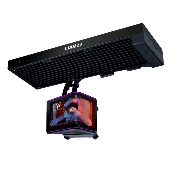 Lian-Li Nero Raffreddamento Liquido Hydroshift Ii Oled Curvo 360 Fanless - Immagine 2