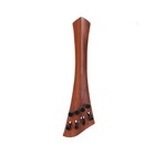 Cello Saitenhalter mit Feinjustierer dreieckig Palisander Cello Saitenhalter abgewinkelt
