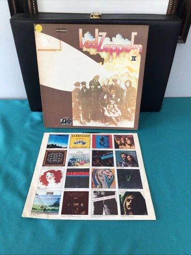 1969 Led Zeppelin II Vinyl 33 LP Atlantic Records SD8236