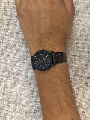 BVLGARI アナログ時計 ブラック BVLGARI ALUMINIUM Watch 103868 | Bulgari