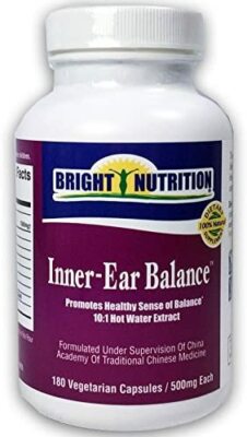 Inner-Ear Balance 180 Capsules, Promote Healthy Sense of Balance Reduce Ringing