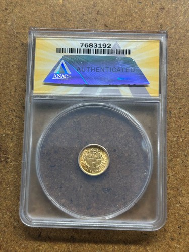 TYPE 1 1852 $1 Liberty Head GOLD DOLLAR Coin ANACS AU53 UNDER GRADED - Picture 7 of 7
