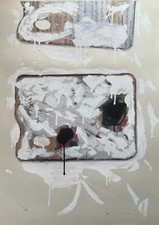 Tavolozza Mario Schifano Opera Pop ART Dipinto SERIGRAFIA Firmata Numerata 50x70