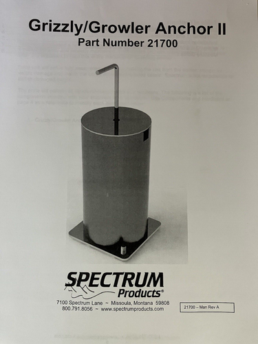 Spectrum Aquatics Grizzly Bronze Pool Starting Platform Anchor - Part # 21700 - Picture 8 of 10