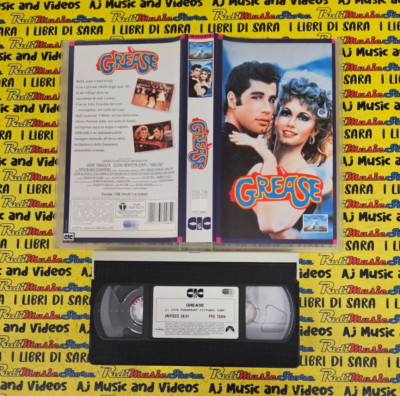 VHS Film* FETT John Travolta Olivia Newton-John 1994 PARAMOUNT CIC (F252)