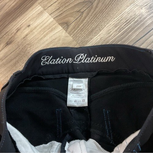 Elation Platinum Equestrian Denim Pants Leggings Size 28R - Picture 4 of 9