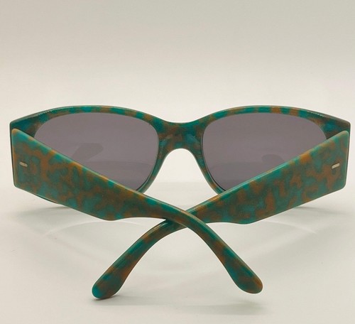 Vintage Alain Mikli Paris 3091 “Jul” Turquoise Marbled Sunglasses-NOS-Collectors - Picture 9 of 10