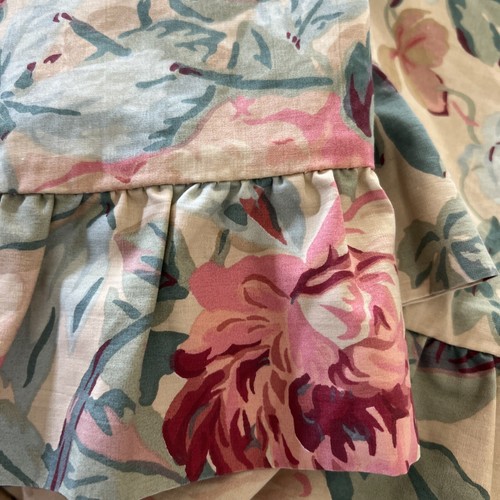 Vintage Ralph Lauren Elsa Grasslands Floral Standard Shams 20x26 USA 2 Shams - Picture 7 of 7