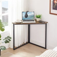 Corner Table Small Space Triangle Computer Desk Corner Writing Desk Workstation