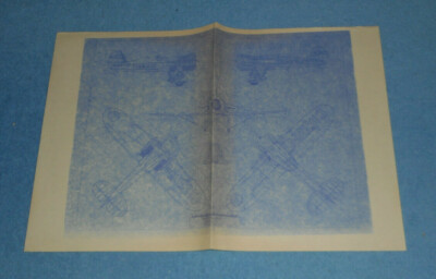 Travel Air Type R Mystery Ship NR-1313 Aircraft Scale Model Diagram Drawing Plan