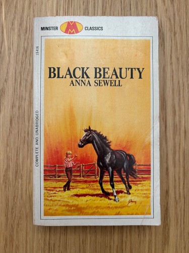 Vintage Black Beauty by Anna Sewell Minister Classics Paperback Book