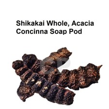 Shikakai Whole Acacia Concinna Soap Pod Wattle Acacia Carmasava 250gm 8.8 OZ .