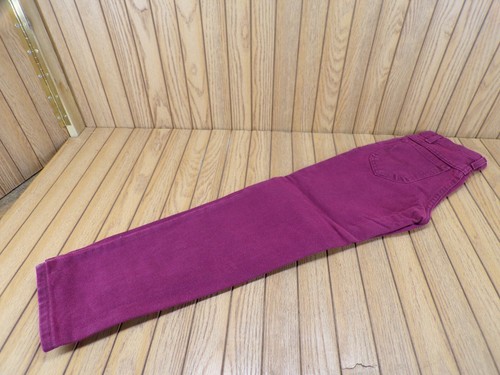 NEW LEE YOUTH SLIM REGULAR STRAIGHT LEG BERRY COLOR JEANS PANTS SIZE 10 - Picture 3 of 4