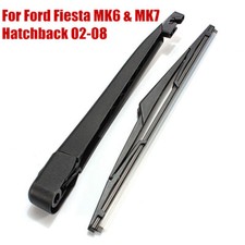 Rear Window Wiper Arm & Blade Set For Ford Fiesta MK6 MK7 Hatchback 2002-2008