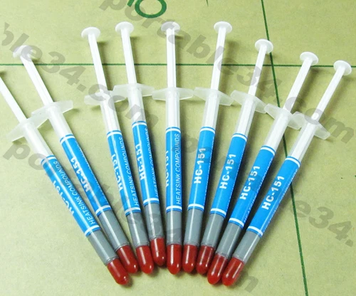 lot 10 Pâte Thermique 2g Paste avec des micro-particules d'oxyde d'argent