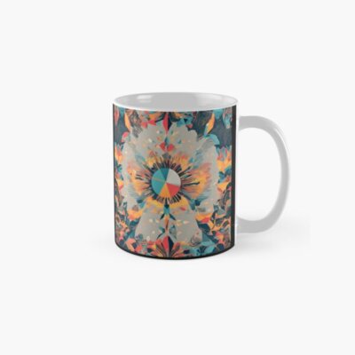 Resolution, future pattern, year 2025 18 Classic Mug , Gift For Family