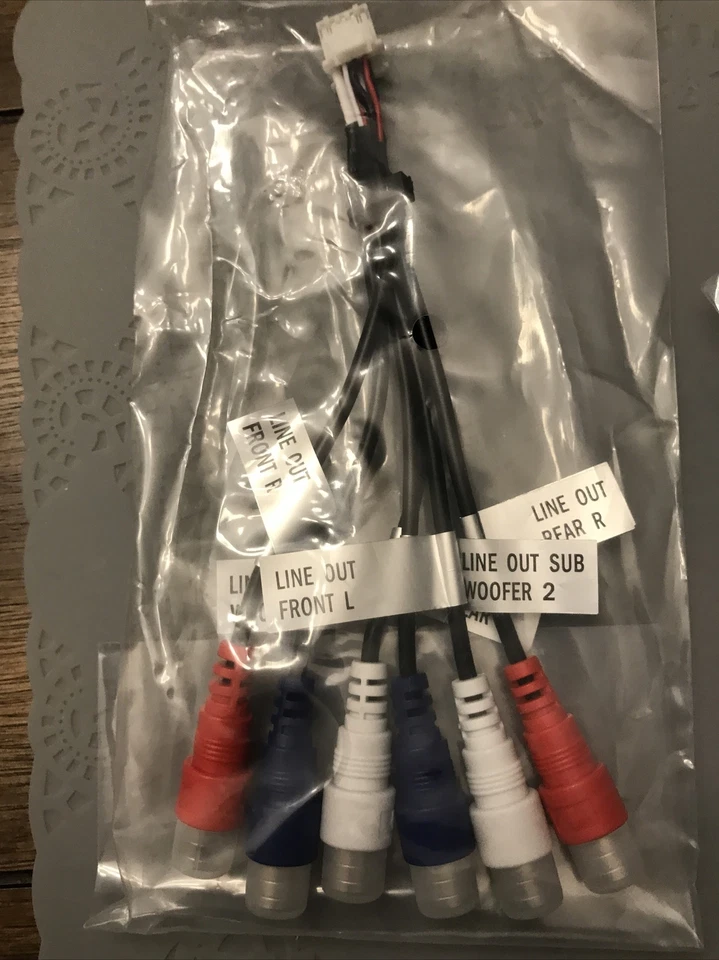 Dual Pre-Amp In & AV/Video In, Camera In RCA Cable & Remote,20 Pin for DMCPA11BT - Image 2 of 4