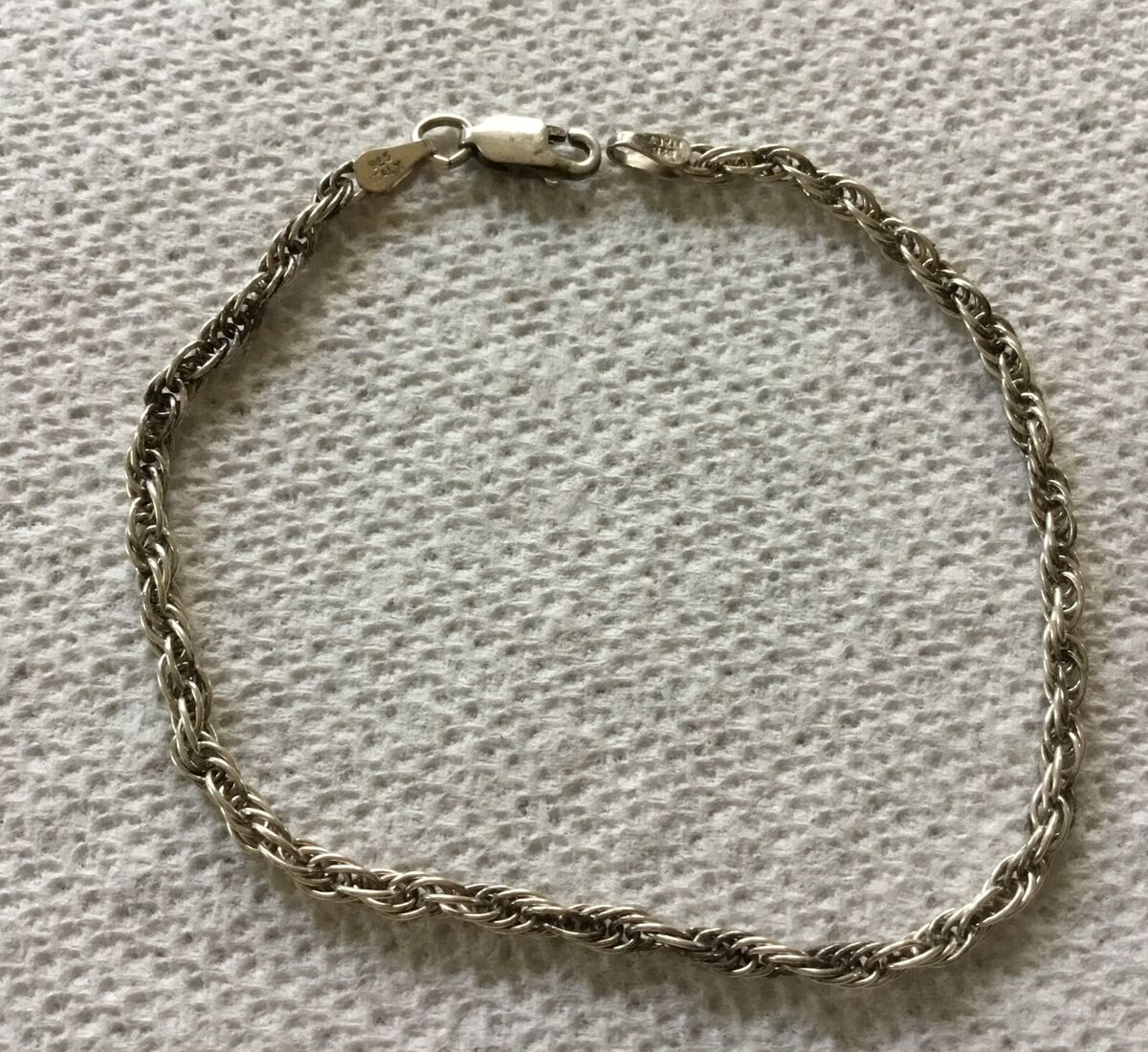 925 Italy Sterling Silver KA 1772 Multi Chain Bracelet 7.5 925 Italy Sterling Silver KA 1772 Multi Chain Bracelet 7.5
