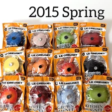 Le Creuset Kitchen Magnet Miniature Collection 2015 Spring Complete Set of 12