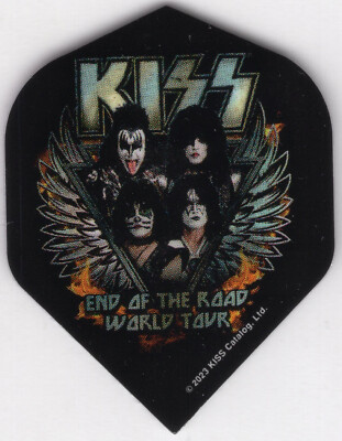 KISS ''END OF THE ROAD WORLD TOUR'' Dart Flights: 3 per set